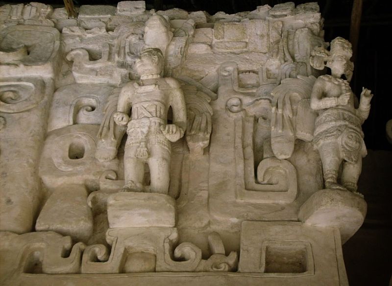 Guerreros Alados en Acrópolis, Ek Balam