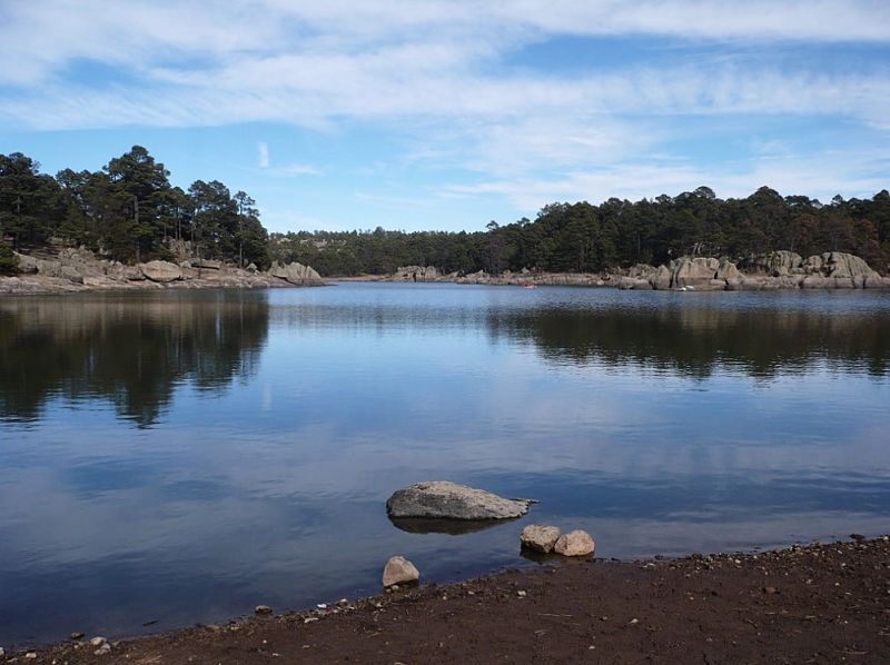 Lago Arareco en el Publo mágico de Creel