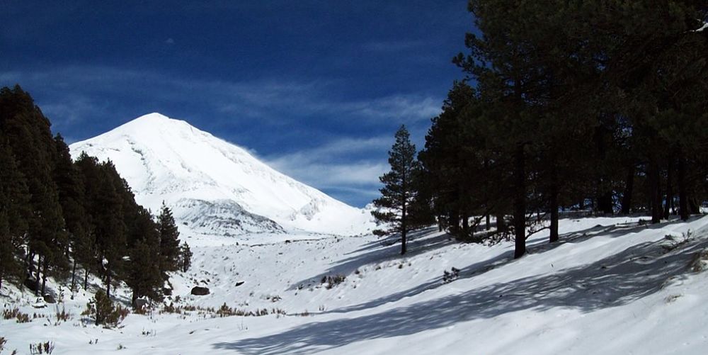 Falda nevadas del Pico de Orizaba
