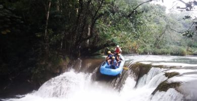 Rafting en el río Lancajá