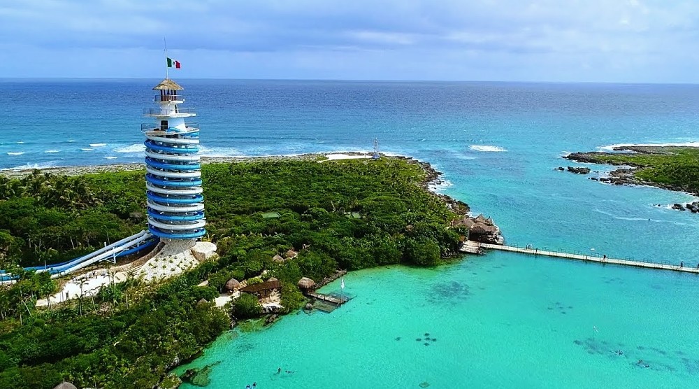 Vista panorámica de Xel-Há