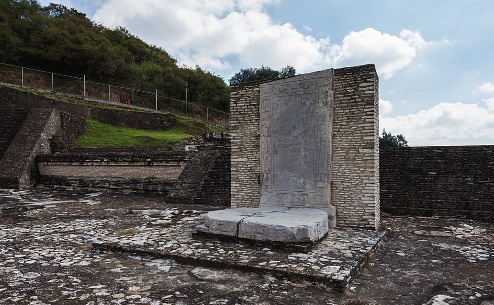 Estela 1 Gran Pirámide de Cholula