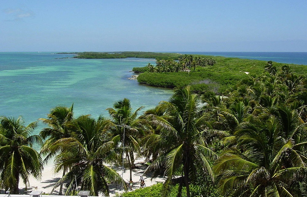 Vista desde el Mirador de Isla Contoy