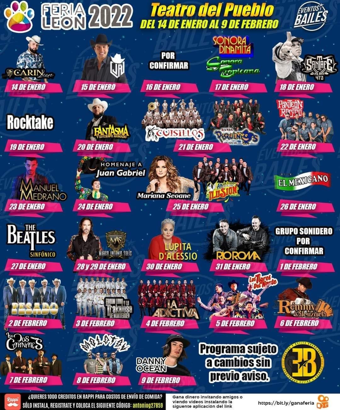 Teatro del Pueblo Feria de León, De las sonrisas en Guanajuato 2022