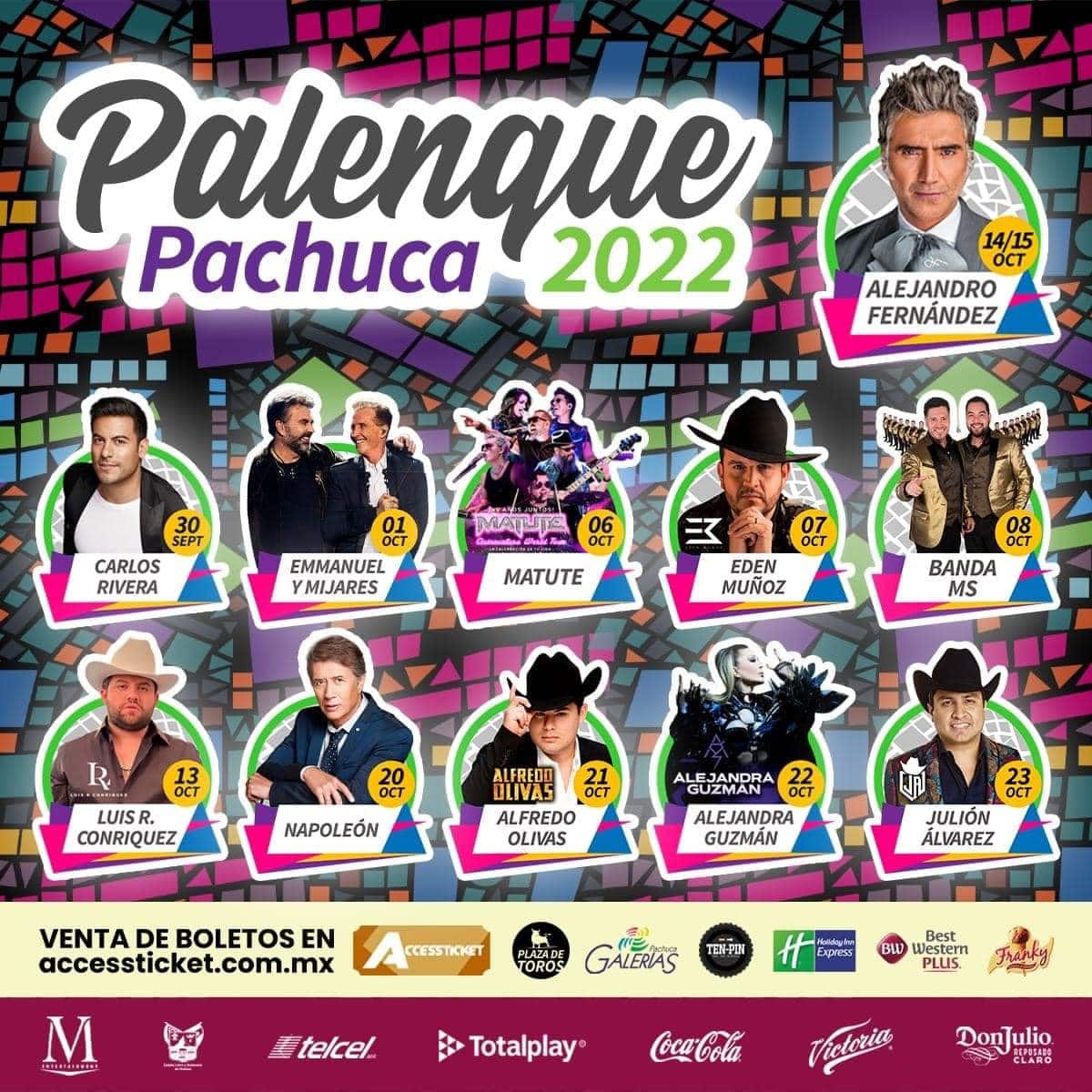Palenque Feria de Pachuca 2022