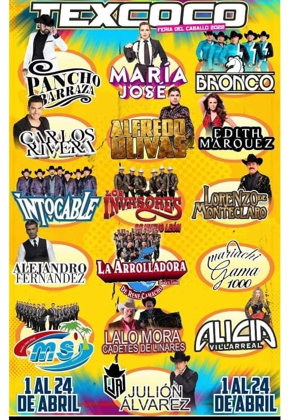 Palenque Feria de Texcoco, Internacional del Caballo 2022